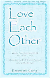 Love Each Other Unison choral sheet music cover